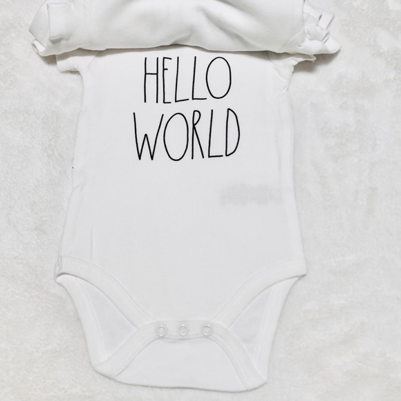 🆕Rae Dunn 3pk GOOD VIBES ONLY Bodysuits - Picture 4 of 4